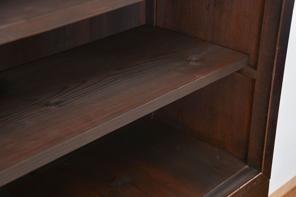 アンティーク家具　古民具・骨董 30杯引き出し重ね収納棚(飾り棚、薬箪笥、水屋箪笥、収納箪笥)