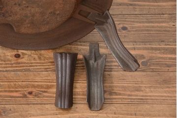 アンティーク雑貨　未使用品 SANKYO(サンキョー) ビンテージダルマストーブ(大)(薪ストーブ、石炭ストーブ)