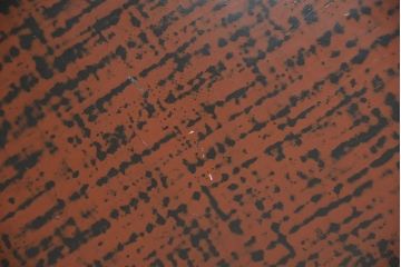 レトロ家具　昭和レトロ 漆塗りの丸ちゃぶ台(テーブル、机)(イタミ有り)