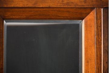 レトロ家具　アンティーク 前面ナラ材のレトロなワードローブ(洋服箪笥、洋服タンス)