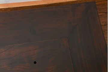 アンティーク雑貨　中古 ビンテージ 松本民芸家具 特注欅製 座炉卓(1)(囲炉裏、火鉢、座卓)