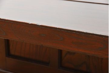 アンティーク雑貨　中古 ビンテージ 松本民芸家具 特注欅製 座炉卓(1)(囲炉裏、火鉢、座卓)