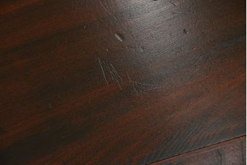 アンティーク雑貨　中古 ビンテージ 松本民芸家具 特注欅製 座炉卓(2)(囲炉裏、火鉢、座卓)