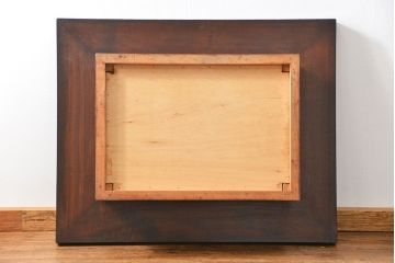 アンティーク雑貨　中古 ビンテージ 松本民芸家具 特注欅製 座炉卓(2)(囲炉裏、火鉢、座卓)