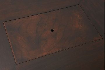 アンティーク雑貨　中古 ビンテージ 松本民芸家具 特注欅製 座炉卓(3)(囲炉裏、火鉢、座卓)