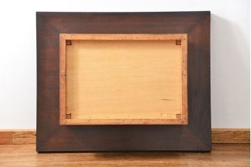 アンティーク雑貨　中古 ビンテージ 松本民芸家具 特注欅製 座炉卓(3)(囲炉裏、火鉢、座卓)