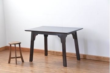 中古 ビンテージ 松本民芸家具 食卓テーブル(2)(ダイニングテーブル、机)