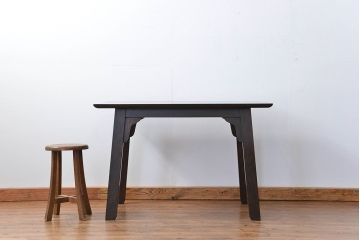 中古 ビンテージ 松本民芸家具 食卓テーブル(2)(ダイニングテーブル、机)