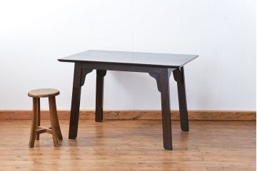 中古 ビンテージ 松本民芸家具 食卓テーブル(2)(ダイニングテーブル、机)