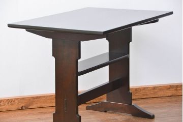 中古 ビンテージ 松本民芸家具 食卓テーブル(4)(ダイニングテーブル、机)