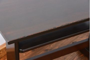 中古 ビンテージ 松本民芸家具 食卓テーブル(4)(ダイニングテーブル、机)