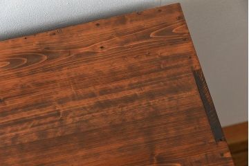 アンティーク家具　古民具・骨董 小振りなマス目飾り棚(本棚、書棚)