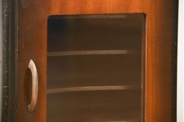 レトロ家具　昭和レトロ 小さな引き出し付きレコードケース(蓄音機)