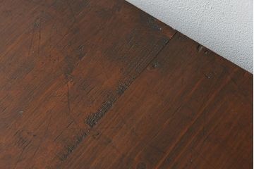 レトロ家具　昭和レトロ 鉄脚付きテレビボード(ローボード、TVボード)