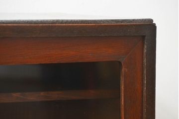 レトロ家具　昭和レトロ 鉄脚付きテレビボード(ローボード、TVボード)