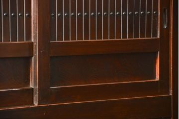 アンティーク家具　古民具・骨董 状態抜群の六尺水屋箪笥(食器棚、収納棚)