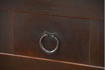 アンティーク家具　古民具・骨董 状態抜群の六尺水屋箪笥(食器棚、収納棚)