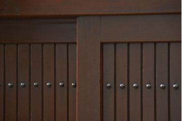 アンティーク家具　古民具・骨董 状態抜群の六尺水屋箪笥(食器棚、収納棚)