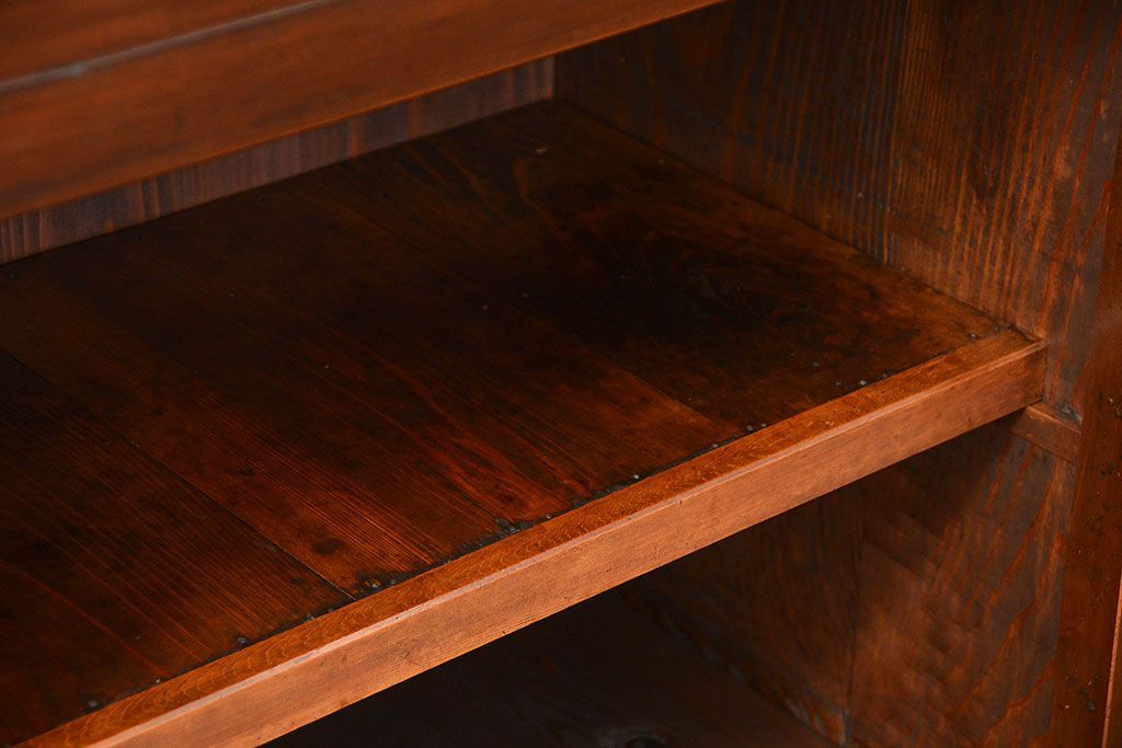 アンティーク家具　古民具・骨董 状態抜群の六尺水屋箪笥(食器棚、収納棚)