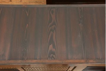 アンティーク家具　古民具・骨董 状態抜群の六尺水屋箪笥(食器棚、収納棚)