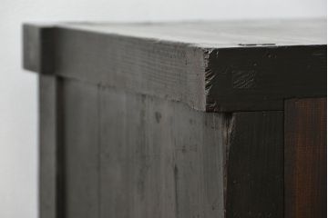 アンティーク家具　古民具・骨董 使い込まれた16杯引き出しの道具箪笥(ローボード、薬箪笥、百味箪笥)