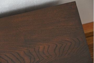 レトロ家具　昭和レトロ 小さな引き出し付き収納棚(本棚)