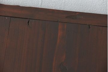 アンティーク家具　古民具・骨董 シンプルな四丁引き時代箪笥(たんす、タンス、チェスト)