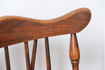 ヴィンテージ家具　ビンテージ ナラ材のスティックバックチェア(イス、椅子)