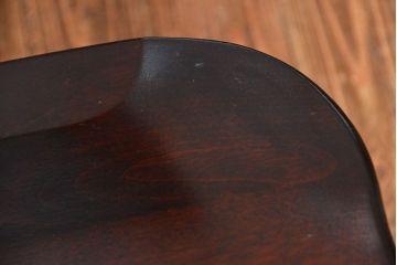 中古　北海道民芸家具　キャスターチェア(イス、椅子、デスクチェア)