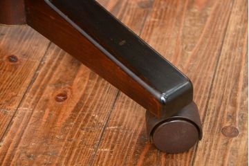 中古　北海道民芸家具　キャスターチェア(イス、椅子、デスクチェア)