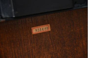 中古　北海道民芸家具　キャスターチェア(イス、椅子、デスクチェア)