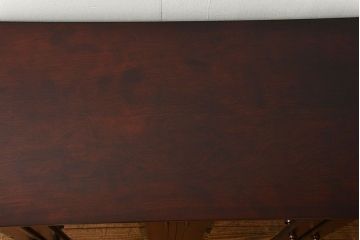 中古　北海道神居民芸高級サイドボード定価約34万円(サイドキャビネット、ガラスケース、収納棚)