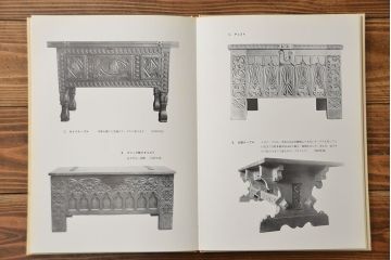 アンティーク家具　アンティーク ペザントアート 木工作家 林二郎作　キャビネット(カップボード)　