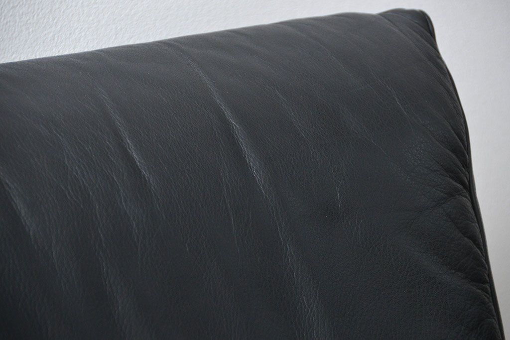 中古 デセデ(de Sede) 本革 2人掛けワイドソファ DS-140 (定価 約100万円)