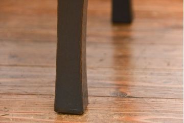 レトロ家具　アンティーク 古い朱塗りのレトロなちゃぶ台(テーブル、机)