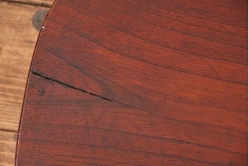 アンティーク家具　アンティーク 古い欅材の小さな花台