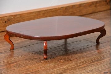 アンティーク家具　アンティーク 古い欅材の小さな花台