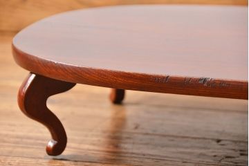 アンティーク家具　アンティーク 古い欅材の小さな花台