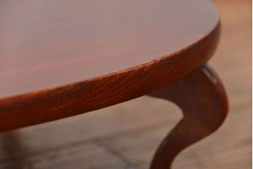 アンティーク家具　アンティーク 古い欅材の小さな花台