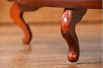 アンティーク家具　アンティーク 古い欅材の小さな花台