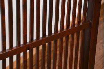 中古松本民芸家具　格子衝立(1)(パーテーション)