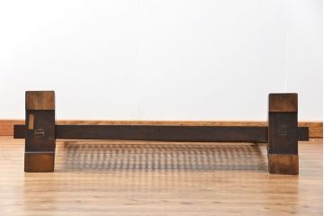 中古松本民芸家具　格子衝立(1)(パーテーション)