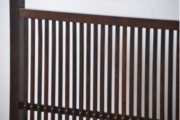 中古松本民芸家具　格子衝立(2)(パーテーション)