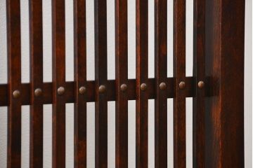 中古松本民芸家具　格子衝立(2)(パーテーション)