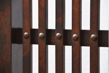 中古松本民芸家具　格子衝立(2)(パーテーション)