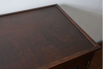 中古　北海道民芸家具　2段重ねワードローブ(洋服タンス、洋服箪笥)