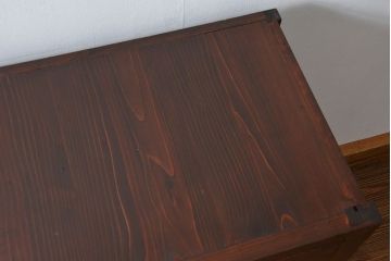 アンティーク家具　古民具・骨董 味わい深い関西帳場箪笥(時代箪笥)