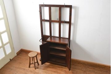 アンティーク雑貨　アンティーク 上品なホールハンガー(帽子掛け、傘立て)　