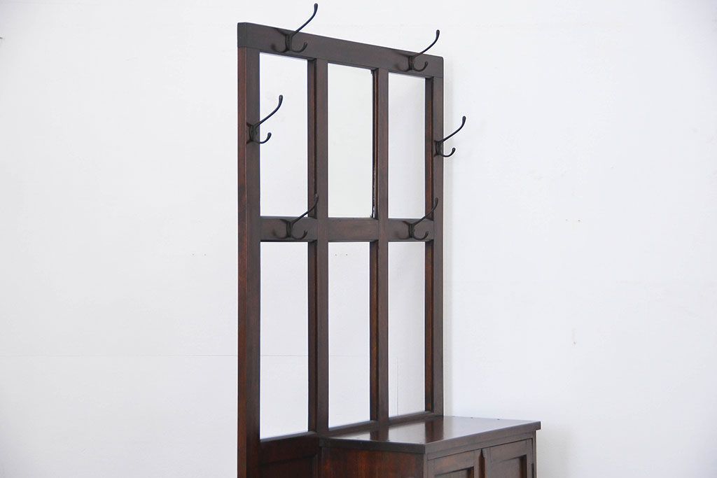 アンティーク雑貨　アンティーク 上品なホールハンガー(帽子掛け、傘立て)　