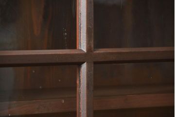 アンティーク家具　古民具・骨董 大きな19杯引き出し収納棚(薬箪笥、チェスト、百味箪笥、ガラスケース)